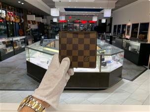 Louis Vuitton Marco Damier Ebene Bifold Wallet on SALE